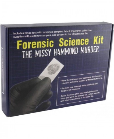 Forensic Science Kit: Solve The Missy Hammond Murder $83.11 - Children's Detective & Spy Kits