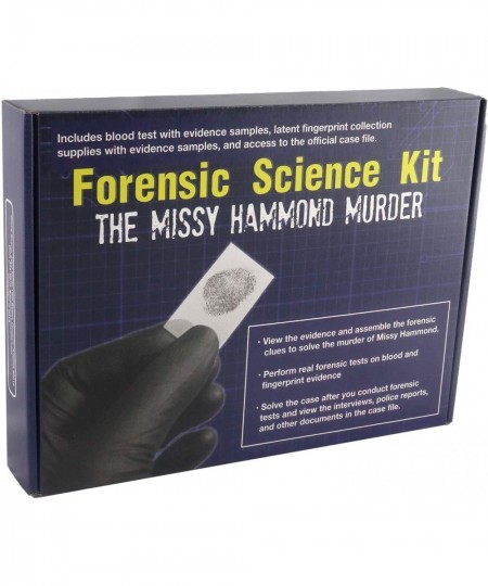 Forensic Science Kit: Solve The Missy Hammond Murder $83.11 - Children's Detective & Spy Kits