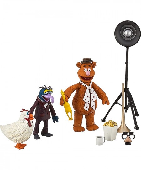 The Muppets Best of Series 1: Gonzo & Fozzie Action Figure Two-Pack Multicolor $41.17 - Action Figures