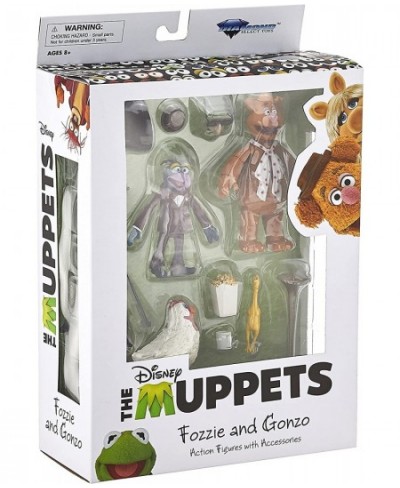 The Muppets Best of Series 1: Gonzo & Fozzie Action Figure Two-Pack Multicolor $41.17 - Action Figures