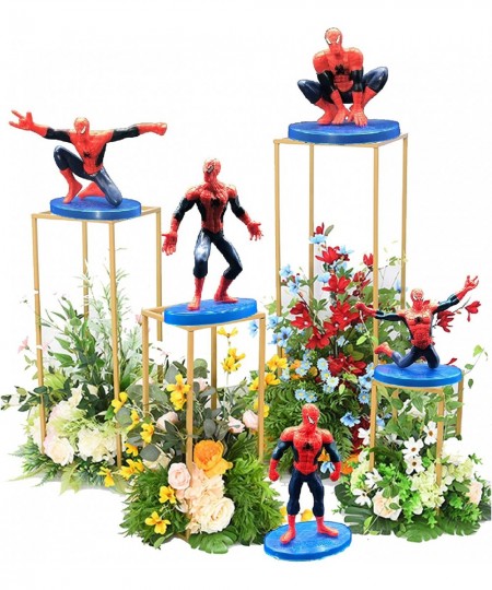 Spider Super Hero Figures 7 Pcs Superhero Action Figure Toy Sets Theme Party Decoration Spider Superhero Table Decor Birthday...