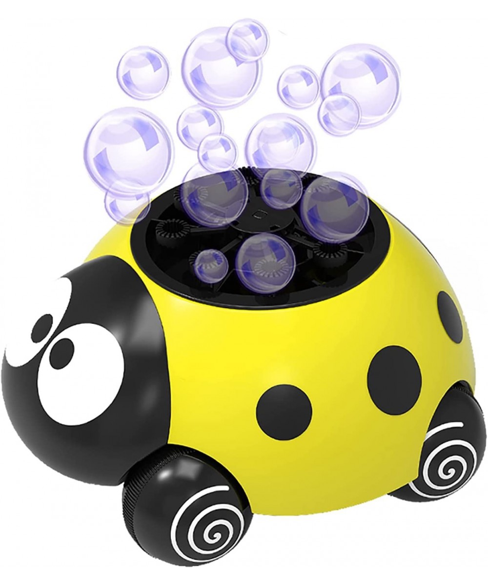 Kids Toddlers Bubble Machine Ladybug Bubble Blower Maker Automatic Bubble Machine 3000+ Colored Bubble Per Minute Bubble Toys...