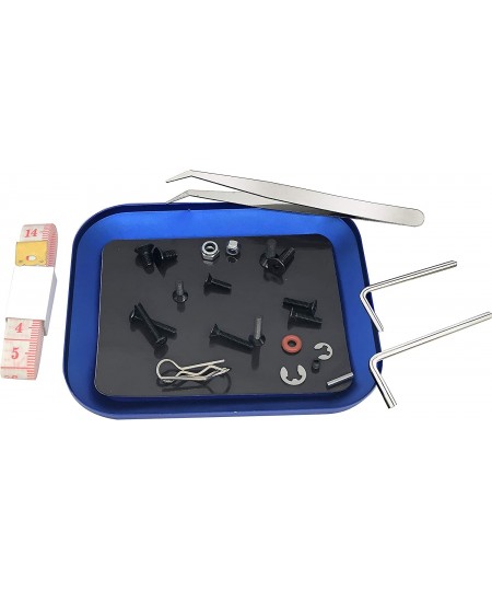 500PCS RC Screws Kit Repair Tool M3 M4 Hex Screws RC Repair Tool Kit with Magnetic Screw Tray Hardware Set for 1:8 1:10 1:12 ...