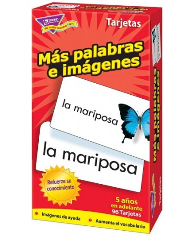 Más palabras e imágenes (More Picture Words) Flash Cards $15.08 - Educational Flash Cards