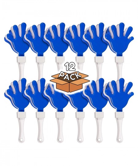 12 Pack - Blue/White Hand Clapper Noise Makers Party Favors $33.28 - Noisemaker Toys