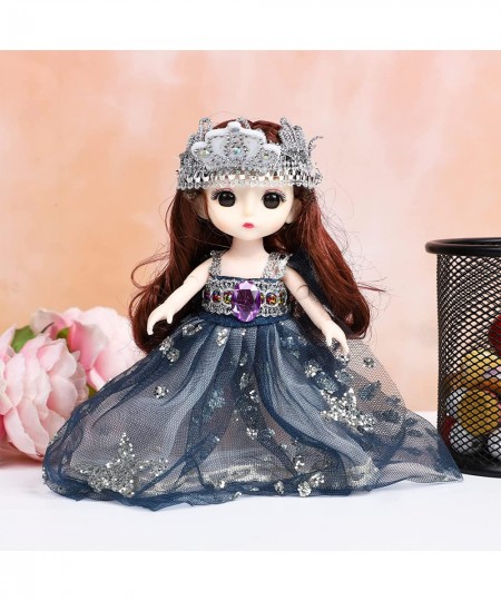 4 Sets 6 Inch Dolls Cute Girl Dolls Include 4 Pieces Girl Mini Dolls 4 Sets Handmade Doll Clothes 4 Pairs of Doll Shoes $26.0...