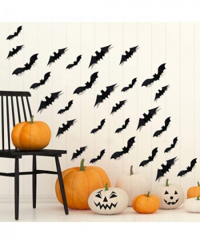 Halloween Spider Web Cobwebs with Fake Spiders and Bats Stretchable Spider Web with Plastic Spiders and Wall Sticker DIY PVC ...