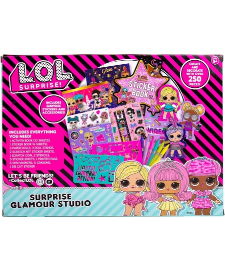 Surprise Glamour Studio by Horizon Group USA Double Feature Series Create & Decorate an LOL Surprise Activity Book with Over ...