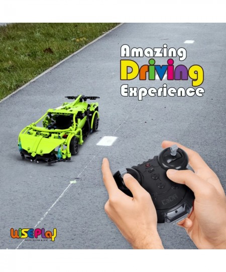 Stem Building Toys for Boys Age 8-12 - 453PCS Stem Remote Control Car Building Kit for Kids & Adult - Model Car Kits to Build...