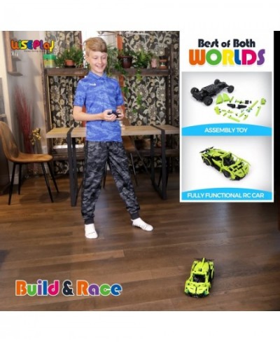 Stem Building Toys for Boys Age 8-12 - 453PCS Stem Remote Control Car Building Kit for Kids & Adult - Model Car Kits to Build...