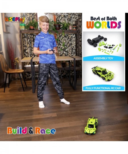 Stem Building Toys for Boys Age 8-12 - 453PCS Stem Remote Control Car Building Kit for Kids & Adult - Model Car Kits to Build...