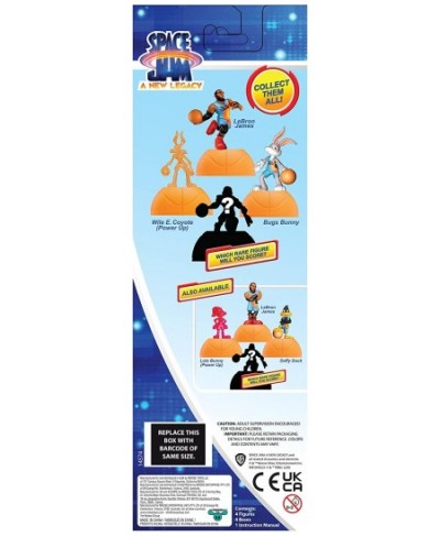 Space Jam: A New Legacy - 4 Pack - 2'' Lebron Bugs Bunny Wile E. Coyote & 1 Mystery Figure - Bench Multicolor 14574 $16.59 - ...