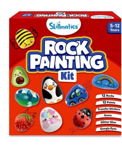 Rock Painting Kit for Kids | Art & Craft Creative Activity | Fun & Educational Gifts for Ages 5 to 12 $33.57 - Craft Kits