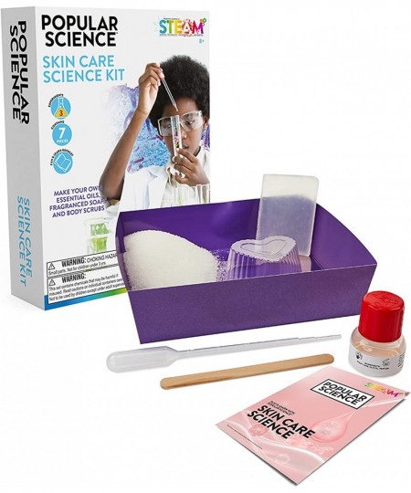 Skin Care Science Kit for Kids Ages 8 Years+ | STEM Science Toys and Gifts for Educational and Fun Experiments | Kits Designe...