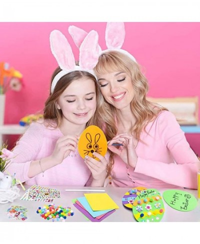 Easter Egg Magnet Craft Kit - 18 Pack Easter Craft Stickers for Kids DIY Decoration Party Favors Supplies $19.01 - Kids' Draw...