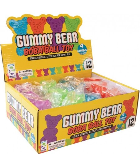 Gummy Bear Boba Ball Toy Display of 12 (71232) $27.92 - Miniature Novelty Toys