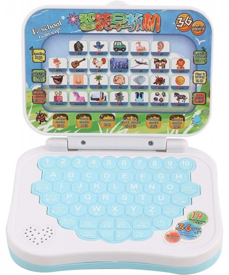 Smart Preschool Laptop Children Bilingual Educational Learning Study Toy Kids Computer Game Gift for Toddlers Boys Girls Lear...