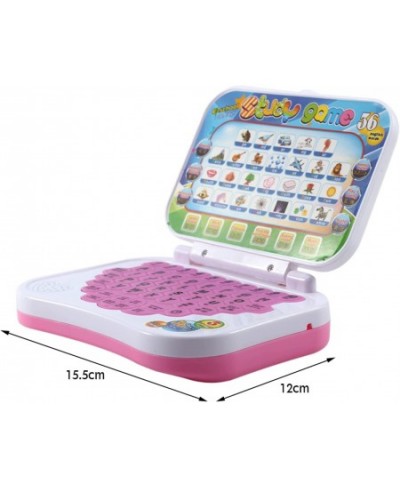 Smart Preschool Laptop Children Bilingual Educational Learning Study Toy Kids Computer Game Gift for Toddlers Boys Girls Lear...