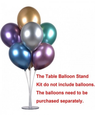 2 Set 28" Height Table Balloon Stand Kit for Birthday Party Decorations and Wedding Decorations Happy Birthday Balloons Decor...