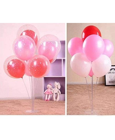 2 Set 28" Height Table Balloon Stand Kit for Birthday Party Decorations and Wedding Decorations Happy Birthday Balloons Decor...