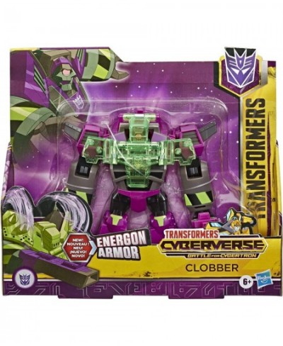 Toys Cyberverse Ultra Class Clobber Action Figure - Combines with Energon Armor to Power Up - for Kids Ages 6 and Up 6.75-inc...