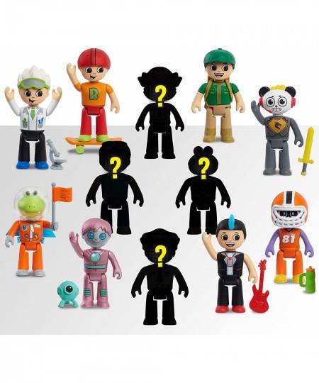 Ryan’s World 25-Piece Deluxe Collector’s Figure Pack with 12 Virtual Codes to Ryan’s Virtual Video Game Kids Toys for Ages 3 ...