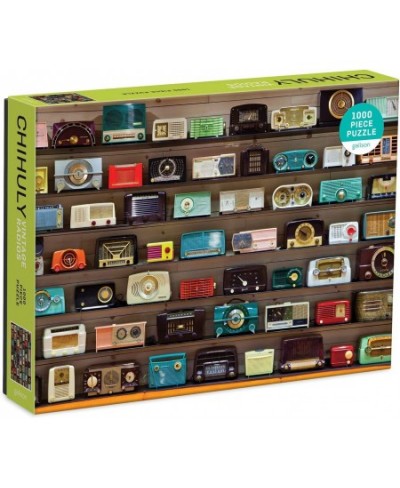 Chihuly Vintage Radios 1000 Piece Puzzle from - Featuring Chihuly's Vintage Radio Collection Fun and Challenging Puzzle The W...