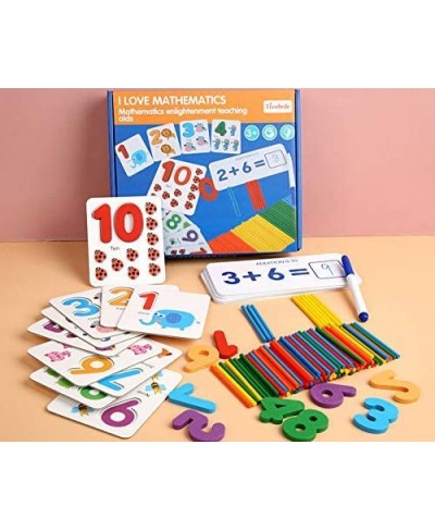 See and Spell Learning Toys Sight Number Games Matching Number Puzzles Montessori Preschool Educational Toys for Kids Boys Gi...