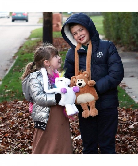 Pawley The Bear Hand Warmer - Adorable Teddy Bear Plush Hand Muff Pouch for Kids $24.85 - Stuffed Animals & Teddy Bears