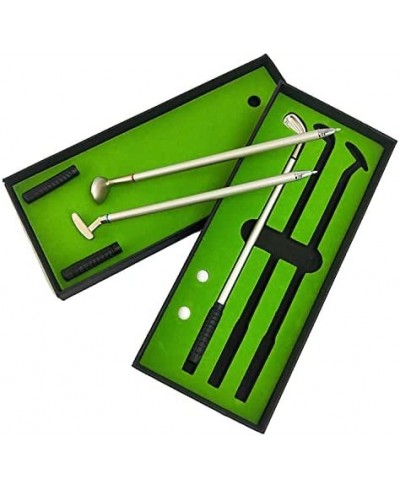 Top Golf Gift with Putting Green 3 Golf Clubs Pens with Balls Business Gifts Mini Sport Golf Ball Pen Set $26.32 - Toy Sports...