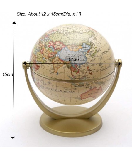 Mini Globe High Definition World Globe About 12 x 15cm(Dia. x H) Suitable for Students Children Adults The Elderly $23.48 - G...