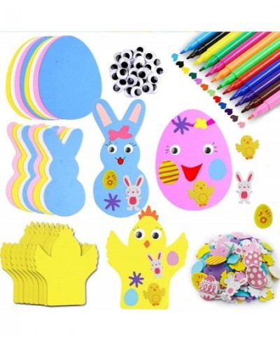 206pcs Foam Magnet Easter Stickers - Easter Craft for Kids Toddlers DIY Decoration Party Favors Supplies $16.53 - Kids' Drawi...