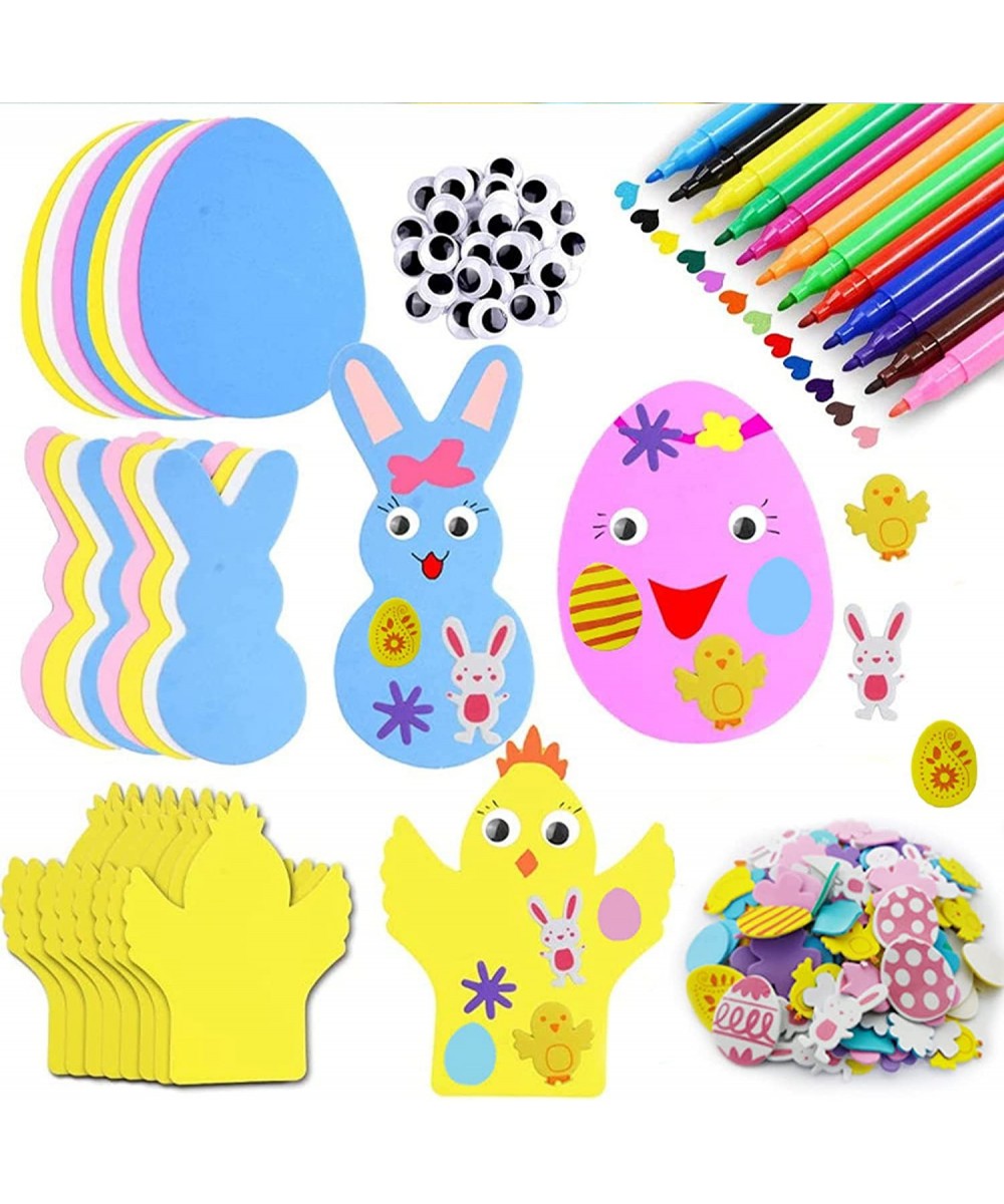 206pcs Foam Magnet Easter Stickers - Easter Craft for Kids Toddlers DIY Decoration Party Favors Supplies $16.53 - Kids' Drawi...