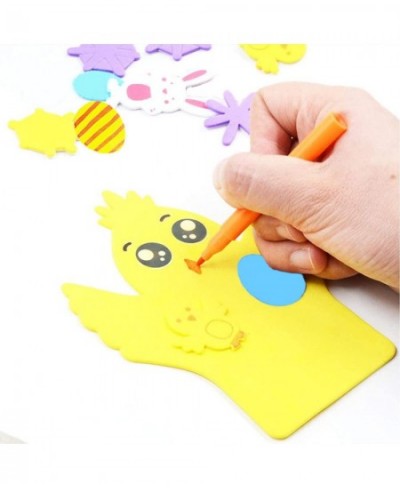 206pcs Foam Magnet Easter Stickers - Easter Craft for Kids Toddlers DIY Decoration Party Favors Supplies $16.53 - Kids' Drawi...