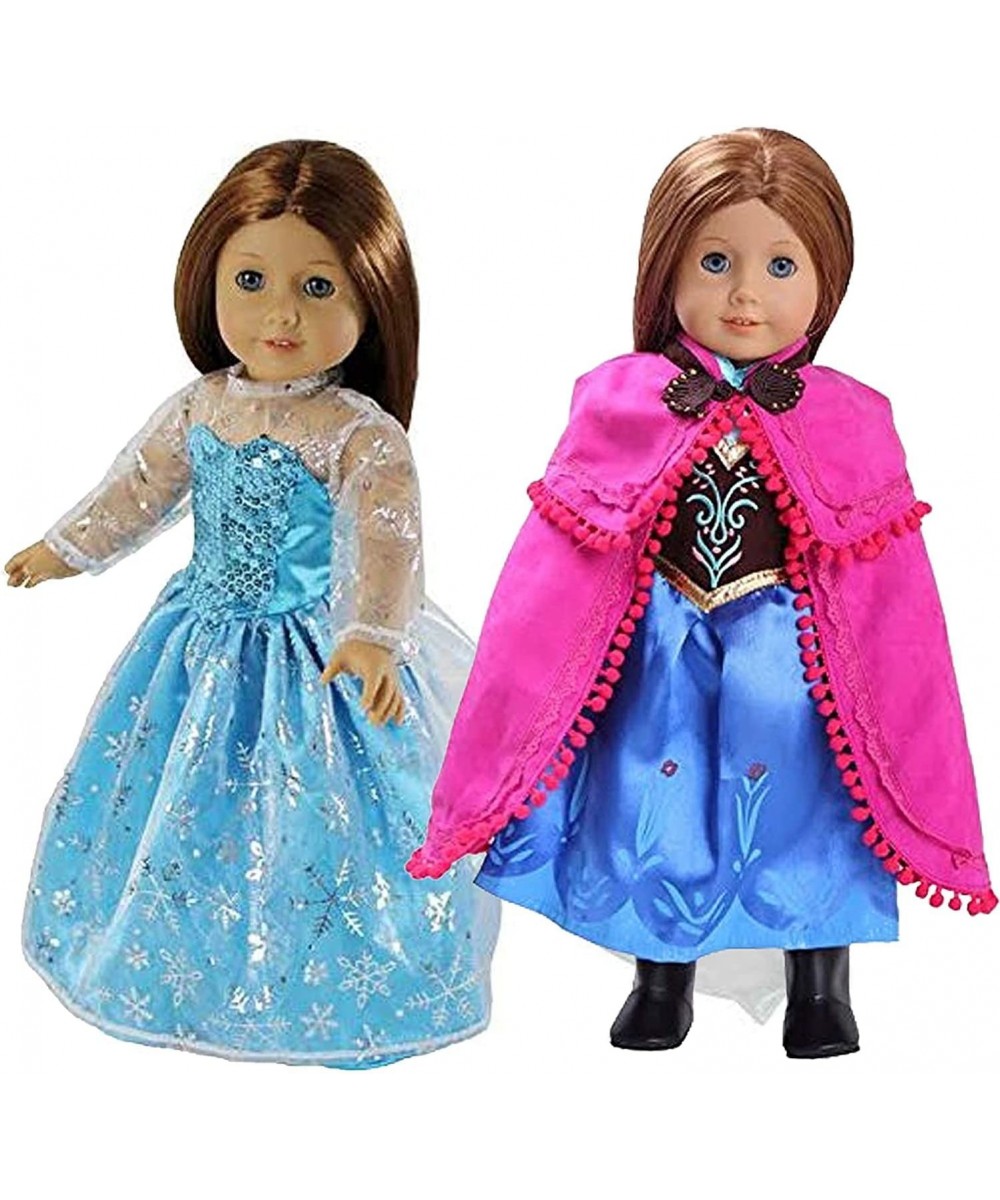 Frozen Princess Outfit Set (Includes Elsa and Ana Outfits and Accessories) $35.13 - Doll Accessories