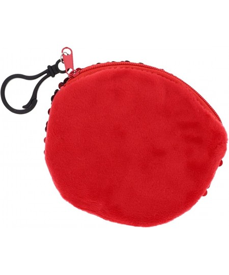 Round Magic Reversable Sequin Coin Purse Backpack Charm $15.46 - Plush Purses