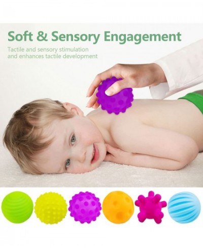 10 Pack Sensory Balls for Babies Kids 6 to 12 Months Baby Toy Ball Toddlers and Infant Small Massage Soft Textured Multi Ball...