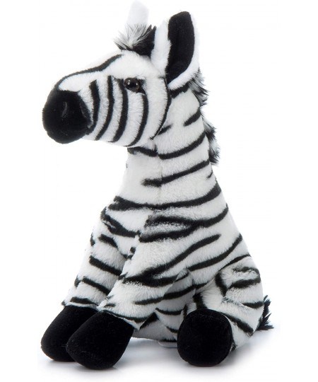 Zebra Stuffed Animal Gifts for Kids Wild Onez Zoo Animals Zebra Plush Toy 12 inches $40.78 - Stuffed Animals & Teddy Bears