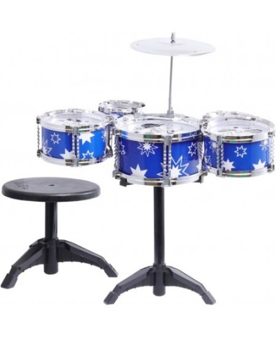 Jazz Drum Set with Chair for Kids Toddler Drum Toys Percussion Musical Instruments Educational Toys Gifts for Boys Girls Begi...