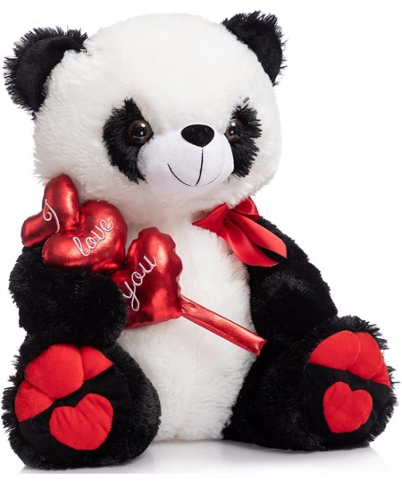 I Love You Panda Stuffed Animal Plush Panda with Red Hearts and Bow Sweet Plush Toy for Valentine's Day 20 inch $44.62 - Stuf...