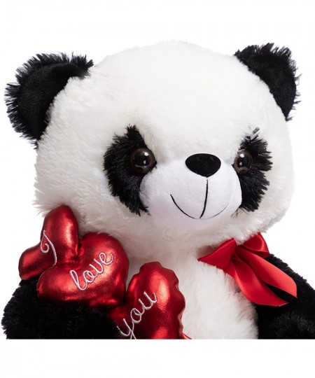 I Love You Panda Stuffed Animal Plush Panda with Red Hearts and Bow Sweet Plush Toy for Valentine's Day 20 inch $44.62 - Stuf...