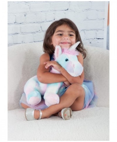 The Petting Zoo Unicorn Stuffed Animal Gifts for Girls Cotton Candy Unicorn Plush Toy 12 inch $33.93 - Stuffed Animals & Tedd...