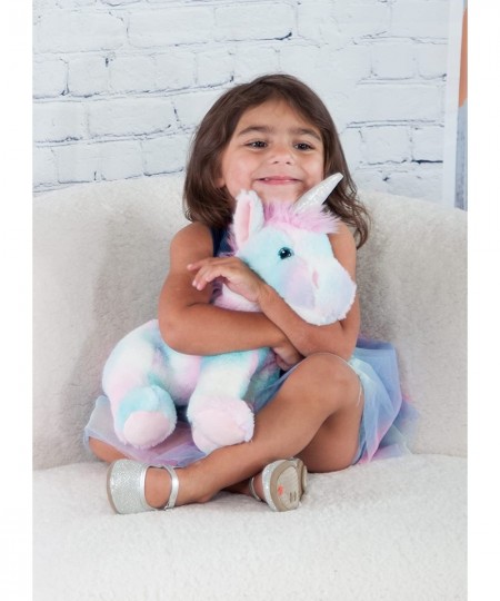 The Petting Zoo Unicorn Stuffed Animal Gifts for Girls Cotton Candy Unicorn Plush Toy 12 inch $33.93 - Stuffed Animals & Tedd...