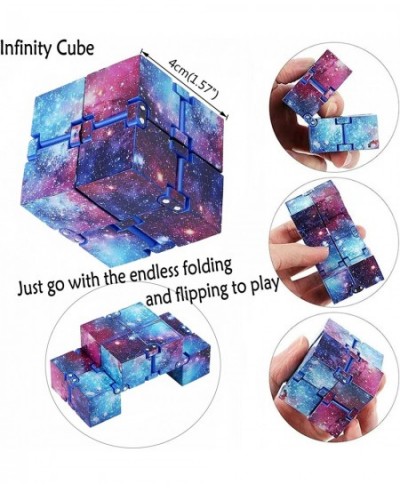 Fidget Toy Pack Infinity Cube Flippy Chain Peapod Marble Mesh Fidget Stretchy Band (16 Pack) $17.32 - Fidget Toys