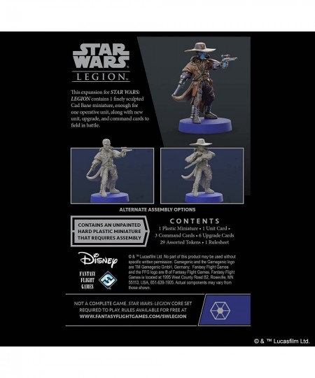 Star Wars Legion Cad Bane Expansion | Two Player Battle Game | Miniatures Game | Strategy Game for Adults and Teens | Ages 14...