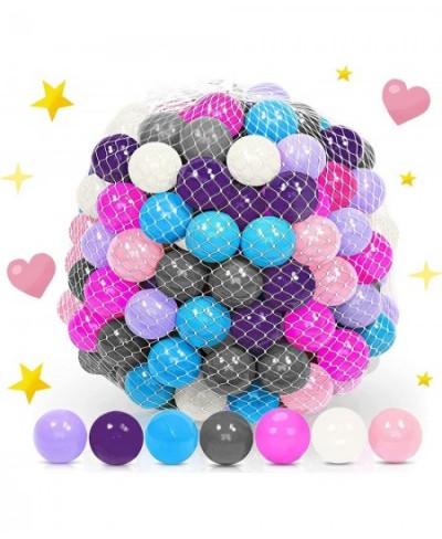 50 Mini Ball Pit Balls - Princess Edition - Soft Plastic Mini Play Balls - Small No Sharp Edges Non Toxic Phthalate & BPA Fre...