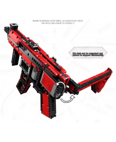 MP5 Submachine Blaster Building Blocks with Motor 770+ Pieces Educational Construction Toys Compatible with Lego $98.43 - Toy...