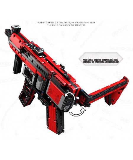 MP5 Submachine Blaster Building Blocks with Motor 770+ Pieces Educational Construction Toys Compatible with Lego $98.43 - Toy...