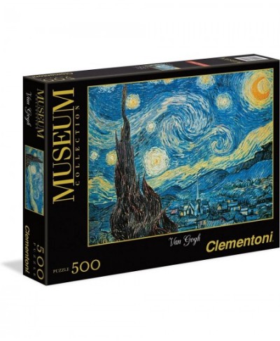 Starry Night 500 Piece Vincent Van Gogh Jigsaw Puzzle $39.70 - Jigsaw Puzzles