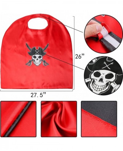 Pirate Dress Up Costume and Accessories Set Pirate Cape and Mask Buccaneer Costume Pirate Roleplay Cosplay Props $29.05 - Kid...